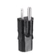 thumbnail image 3 of PiccoCasa Enchufe US NEMA 5-15P a conector C13 Adaptador de corriente AC Convertir Negro, 3 of 3