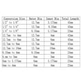 thumbnail image 4 of 1/2" 1/4" 1/8" Collet Adaptor Shank Reducer Bit Cnc Spindle Router 4/6/8/10Mm, 4 of 9