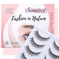 thumbnail image 6 of Short False Eyelashes Natural Look Wispy Strip Lashes Pack 11mm 12Pairs Small Lashes 3d Mink Eyelashes Reusable Lightweight Short Natural Eyelashes, 6 of 16