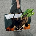 thumbnail image 7 of Xiong Fugu Large Capacity Reusable Foldable Oxford Cloth Easter Basket Tote Bag Shopping Bags Decorative Box, 7 of 7
