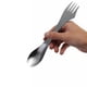 thumbnail image 5 of Ounissouiy Cuchara 3 en 1 Inicio Camping Picnic Cuchara Spork de acero inoxidable Cubiertos multifuncionales Mostrada, 5 of 6