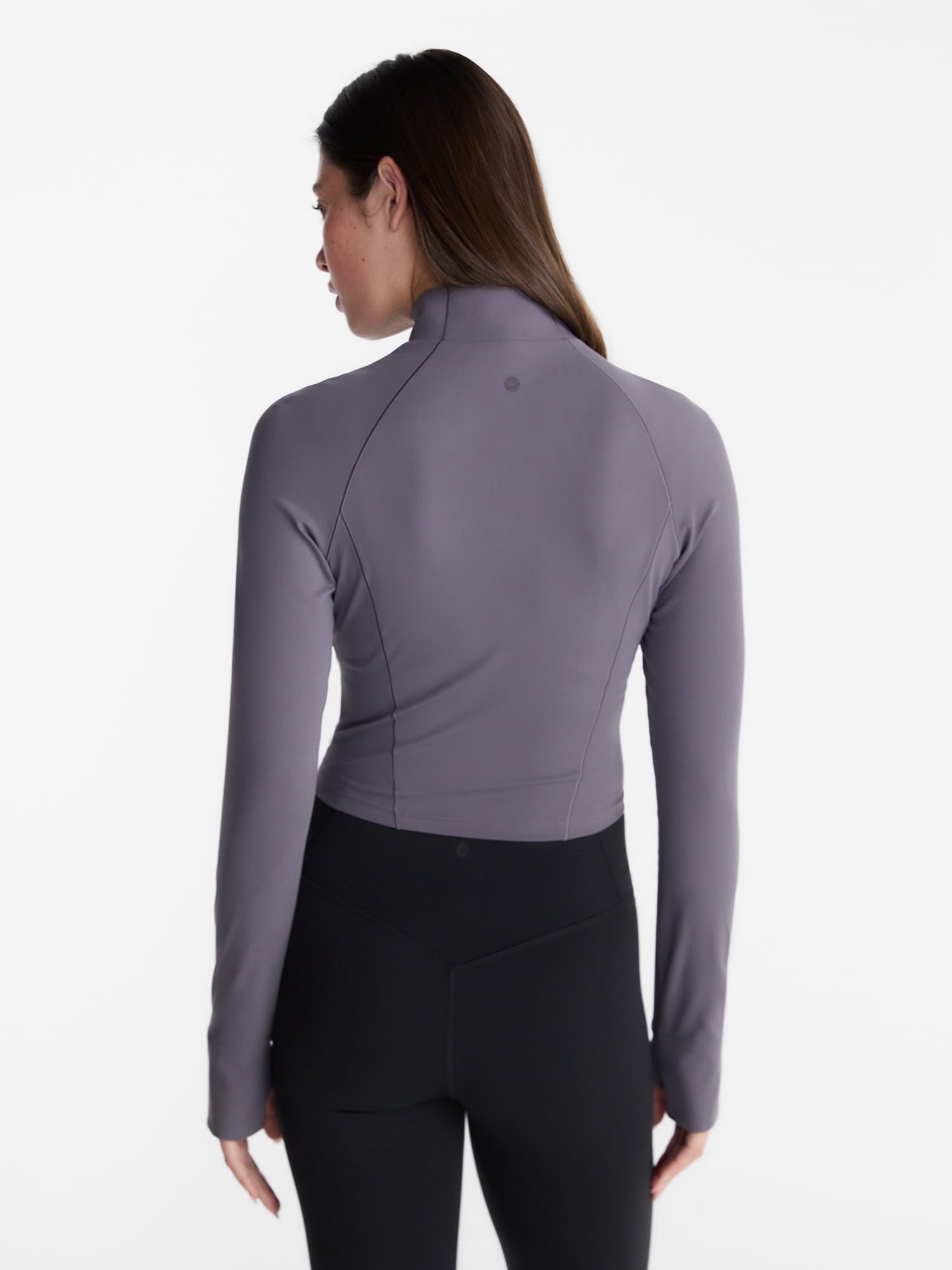 Avia Women's SoftSculpt Cropped Jacket, Sizes XS-XXXL