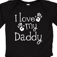 thumbnail image 4 of Inktastic I Love My Daddy Fathers Day Boys or Girls Long Sleeve Baby Bodysuit, 4 of 5