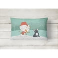 thumbnail image 2 of Black French Bulldog Snowman Christmas, 2 of 3