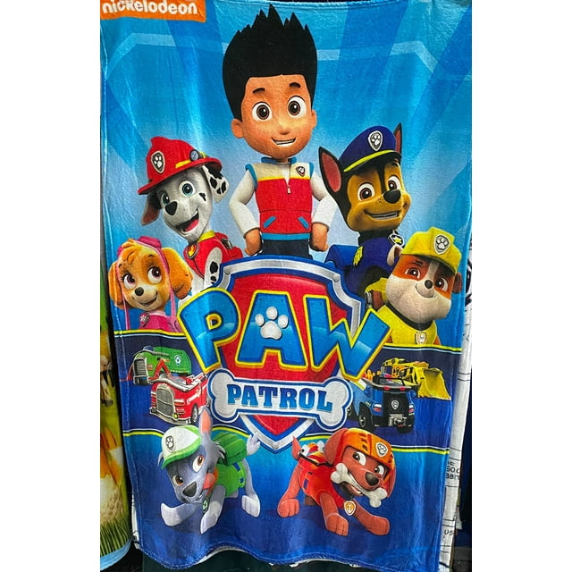 Exclusiva! Cobija Frazada Ultra Suave Paw Patrol