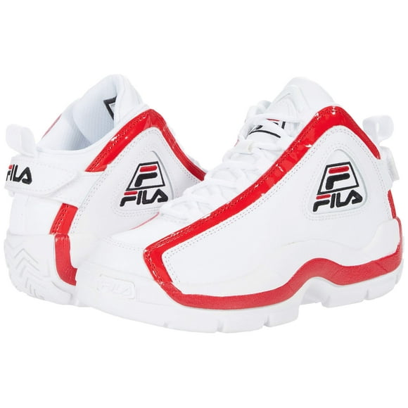 Fila Grant Hill 2 (Big Kid) White/Fila Red/Black 3.5 Big Kid M