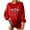 Red fall sweatshirt for women, variant on USSUMA Ladies Merry Christmas Pullover Tshirt, Shirts for Women Trendy Crewneck Women T-Shirt Long-Sleeves Fashion Classic Fit Soft Sweatshirt Stylish Pullover Tops Xmas Tree Letter Printing Tunic