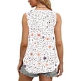 thumbnail image 4 of Black*Friday Deals Clearance GaThRRgYP Summer Tank Tops for Women Round Neck,Tank Tops for Women Plus Size,2025 Women's Spring and Summer New Tank Neck Print Casual Fashion Top Purple XL, 4 of 7