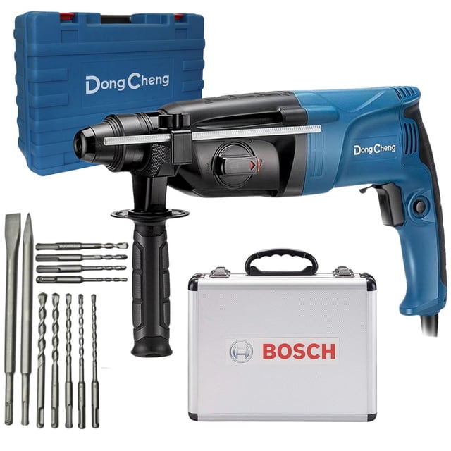 Rotomartillo Sds-plus 800W DC + Brocas Bosch 2608578765