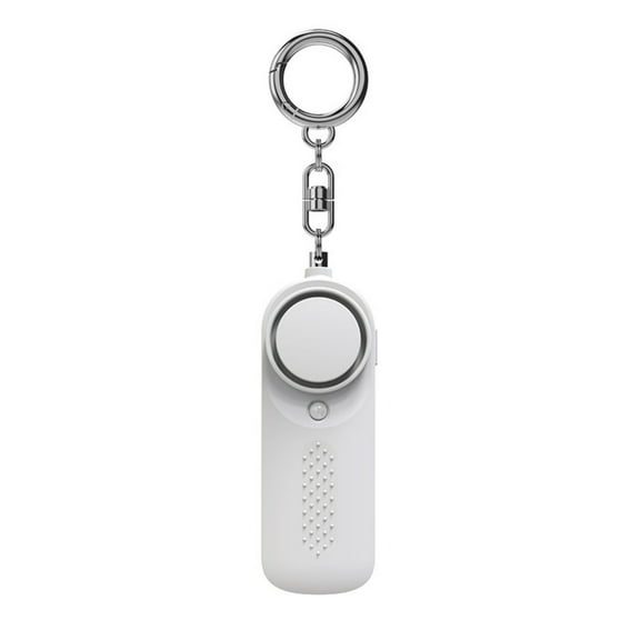 Keychains Security Device Small Emergencies Alarm 130dB Loud Sound with Flashing Light Pocket for Adults Children Elderly
