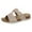 B Beige, variant on Wovix Women'S Slipper Open Toe Cross Band Sandals Platform Classic Simple Shoes Footwear Indoor Outdoor Shoes