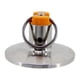 thumbnail image 1 of Tapa de extremo de triple abrazadera de 1,5 pulgadas, resistente, profesional, compacta, accesorio para preparar cerveza 17 psi, 1 of 9