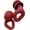 Fiery Red, variant on Zenz Unwind Pro Earplugs for Noise Reduction - Reusable Soft Silicone for Sleep, Travel, Yoga - 35dB Hearing Protection - Black