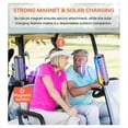 thumbnail image 5 of Altavoz Bluetooth Magnético para Golf con Carga Solar, Portátil, Inalámbrico e Impermeable para Exteriores, Ideal para Senderismo con Carrito de Golf., 5 of 5