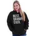 thumbnail image 3 of Best Granny Ever Grandma Grams Mother Hoodie Sweatshirt Women Brisco Brands S, 3 of 6