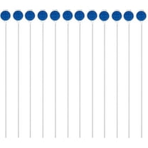 Hillman 840068 36" Blue Aluminum Driveway Marking Reflectors - Quantity of 12