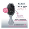 thumbnail image 3 of Cepillo para cabello Conair Detangling chico gris, 3 of 3