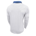 thumbnail image 5 of Kalauyu Men's Casual Shirts Classic Long Sleeve Basic Button T-Shirt Lightweight Cotton Golf Tops with Pocket, 5 of 7