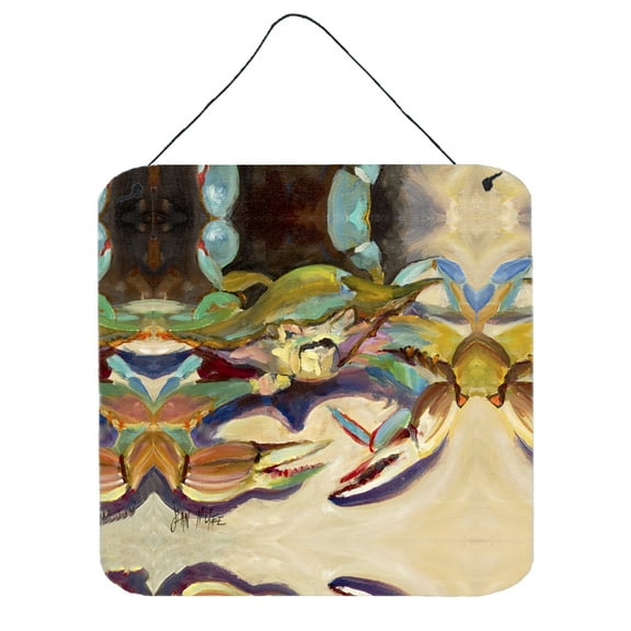 Crab tailfin Crab Wall or Door Hanging Prints