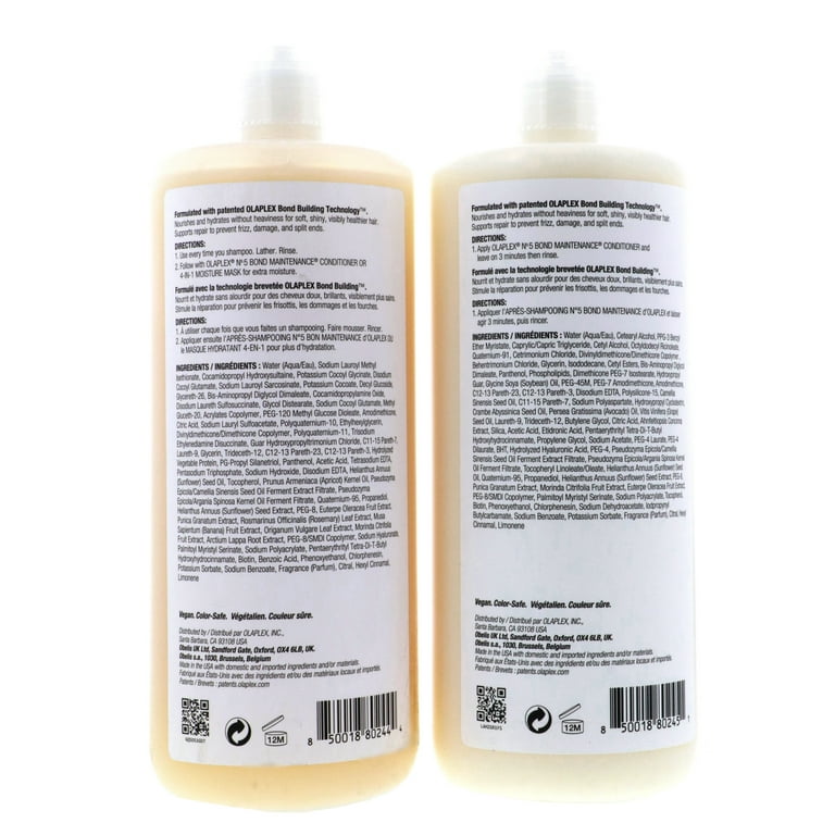 【本日限定】Olaplex No.4 & No.5 1000ml Nº.4 Bond Maintenance™ Strengthening Shampoo Liter - OLAPLEX Inc.