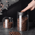 thumbnail image 3 of Coffee Beans Vacuum Sealed Tank Household Moisture-Proof Air Extraction Airtight Container Food Storage Jars,B, 3 of 6