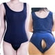 thumbnail image 1 of Traje de baño escolar Cosplay traje de Cosplay de gran tamaño traje de baño ahuecado traje Sexy erótico, 1 of 7