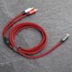 thumbnail image 3 of Cable de audio RCA, 1,5 m, chapado en oro, tipo C, cable de audio tipo C a RCA, máxima eficiencia, 3 of 9
