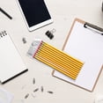 thumbnail image 7 of Clearance Office&Craft&Stationery under $5,Office Writing With Erasers Pencil Write Continuously 10 Hb Pencils With Yellow Hex Bar, 7 of 7