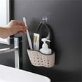 thumbnail image 6 of Sink Draining Hanging Basket Adjustable Kitchen Accessories Rubber Sink Bag Soap Sponge Shelf Faucet Holder for Bathroom 1PC, 6 of 10