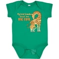 thumbnail image 3 of Inktastic My Great Grandma Loves Me Big Time Cute Giraffe Family Boys or Girls Baby Bodysuit, 3 of 5