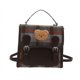 thumbnail image 5 of Mochila a cuadros para mujer, otoño 2025, nueva moda, de lana, de mano, para estudiantes coreanos, mochila de viaje ligera, 5 of 5