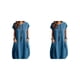 thumbnail image 2 of Vestido de mujer Minnieouse poliéster Sin mangas Suelto Casual Verano doble bolsillo, 2 of 6
