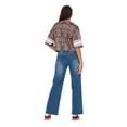 thumbnail image 3 of Forever 21 Women’s Mesh Cropped Boxy Football Tee, XS-XL, 3 of 6