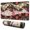 Pioneer Flower Floral-1, variant on Long Mouse Pads for Desk,Pioneer Flower Floral Print Pattern Desk Mats on Top Of Desks, Desk Mouse Pad Extra Large with 3mm Non-Slip Base and Stitched Edge for Gaming,Office,Work,Home 31.5"x11.8"