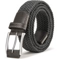 thumbnail image 1 of HAHDAXIA Stretch Belt Men, Men Woven Elastic Braided Belt 1 3/8 for Golf Casual Pants,Multicolors, 1 of 7
