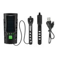 thumbnail image 1 of Faro de bicicleta, luz delantera de bicicleta, equipo para mujer, accesorios modificados, luz LED para bicicleta, luz para bicicleta de montaña Verde, 1 of 8