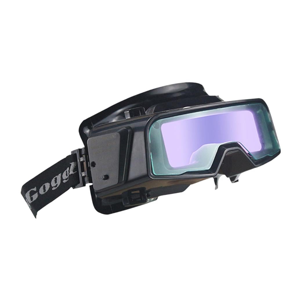 Miulika Solar Powered Automatic Darkening Welding Mask Helmet Protective Goggles