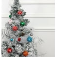thumbnail image 7 of Colorful Random Hanging Christmas Balls Ornaments With Rope 60-70Count, Special, 7 of 7