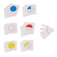 thumbnail image 2 of de Tarjetas de de Fracciones de Matemáticas Montessori, Juguetes Educativos de Matemáticas para, 2 of 9
