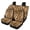 Brown Cheetah Print, variant on Renewold Colorful Bat Print Car Front Back Seat Covers Full Set 4 PCS, Universal Fit Most Cars SUV Vans Trucks, Halloween Auto Accessories Decor for Women Men