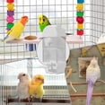thumbnail image 4 of Ktlvex Automatic Bird Water Dispenser, Bird Cage Water Dispenser, Plastic No Mess Suspended Birds Feeder No Drip for Cockatiel Budgie Conure Lovebirds, Blue, 4 of 4