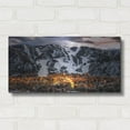 thumbnail image 3 of Luxe Metal Art 'Aspen Overlook' by Jonathan Ross, Metal Wall Art, 24"x12", 3 of 10