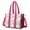 Pioneer Flower Floral, variant on Teacher Tote Bag,Pioneer Flower Floral Print Pattern Teacher Utility Tote Bag,Large Work Tote Bags for Women with Multiple Pockets,Top Zipper Closure,13.8x10.6x6.7 Inch
