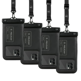 Pelican Outdoor Waterproof Floating Universal Case for Kayaking & Camping -  IP68 Marine Series, Black/Yellow - Walmart.com