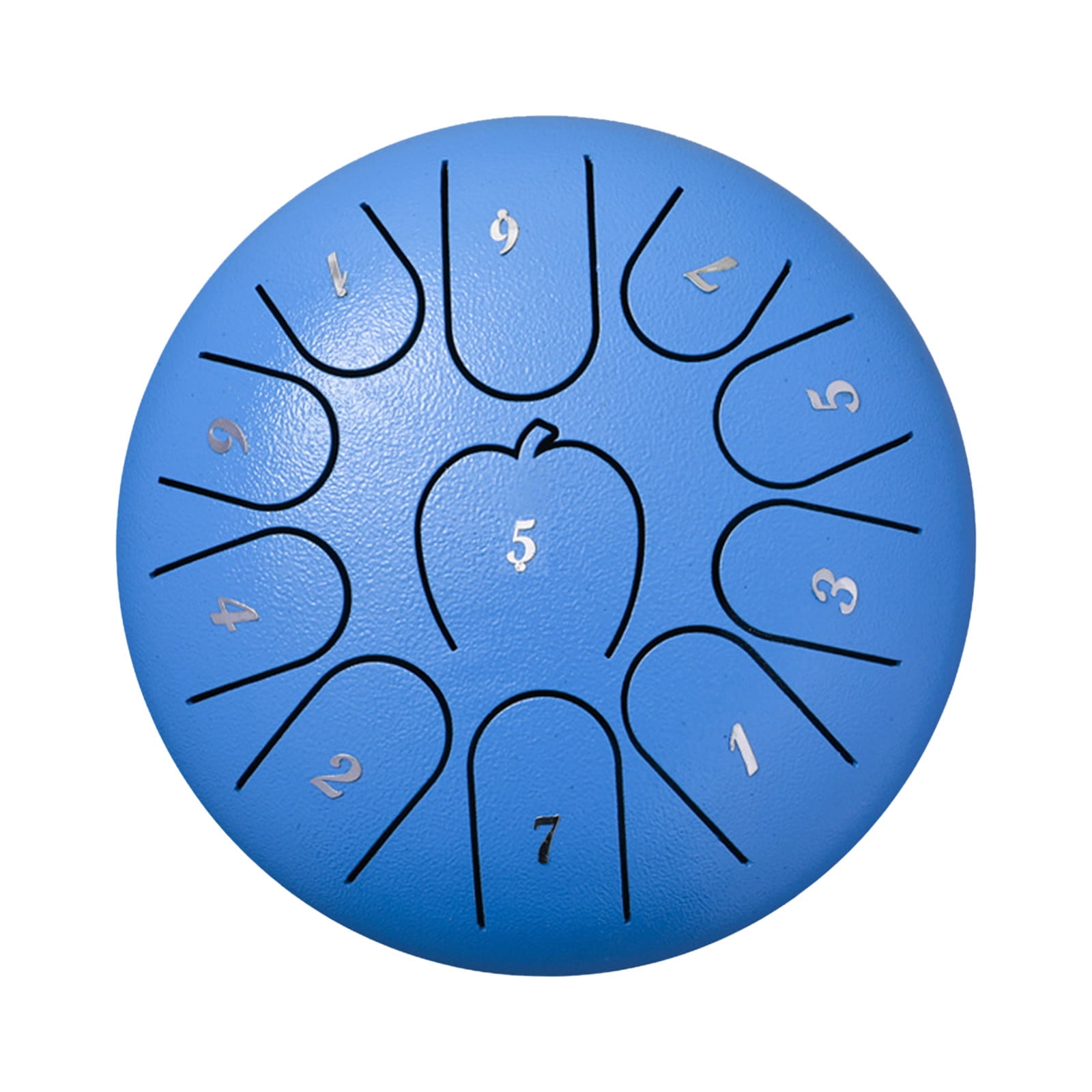 kcavykas Interactive Toys 6-Inch 11-Note Outdoor Steel Tongue Drum – Create Harmonious Music in Your Garden with This Outdoor Instrument
