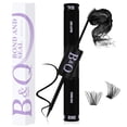 thumbnail image 3 of Lash Bond and Seal 10ML B&Q Lash Cluster Bond and Seal Pegamento para pestañas Pegamento para pestañas DIY Extensiones de pestañas Impermeable Unión y sello de larga duración (Black Bond+Black Seal), 3 of 4