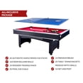 thumbnail image 6 of RACK Scorpius 7-Foot Multi Game Billiard/Pool with Table Tennis (Red), 6 of 9