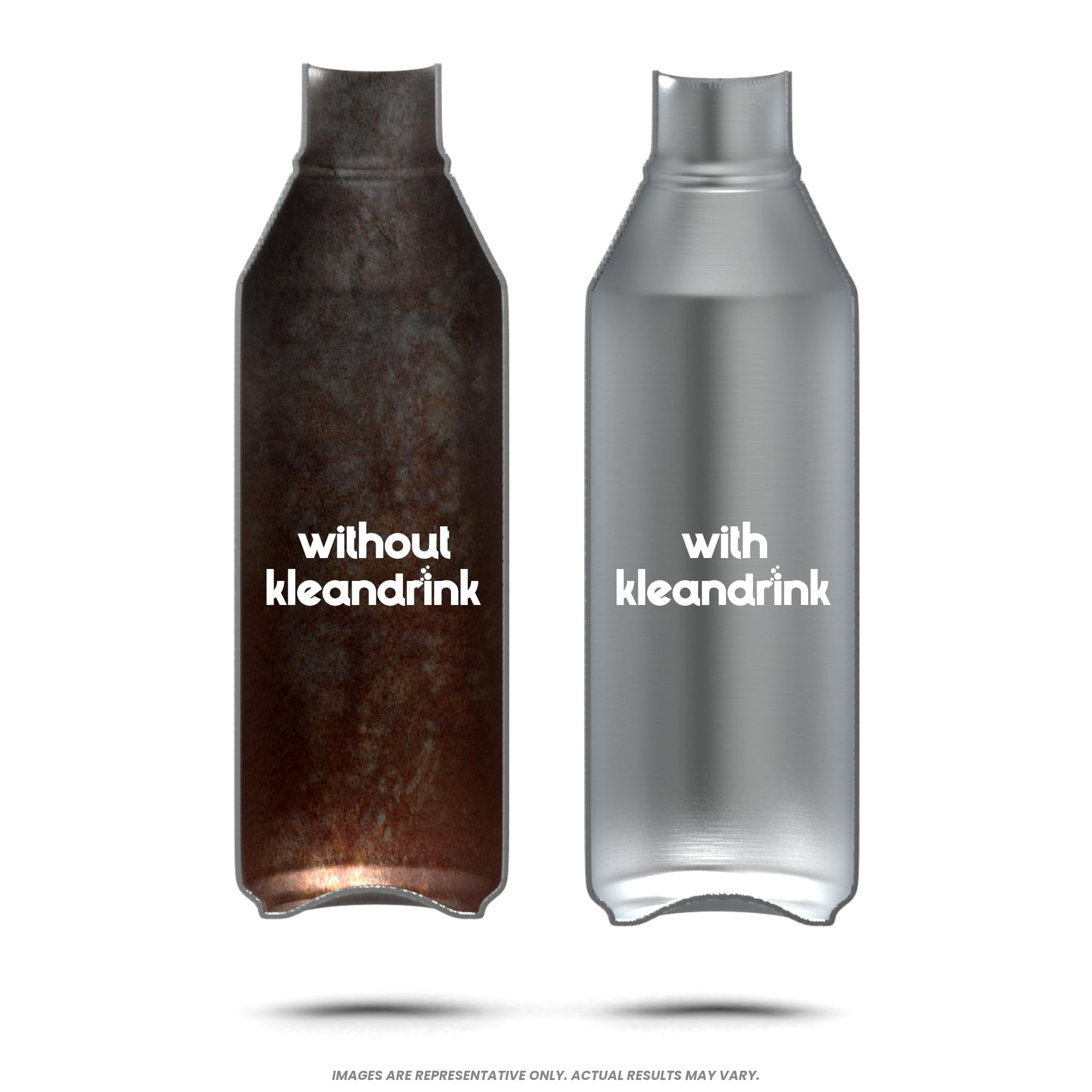 Kleandrink 30 Cleaning Tablets – NSF Certified Safe, Eco-Friendly, Clean Stainless Steel, Tumbler, Insulated, Plastic and Reusable Water Bottles, Protein Shaker – Remove Odors and Stains,No Scrubbing