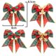 thumbnail image 2 of Paquete de 8 lazos navideños con campanas, para decoración navideña, decoración del hogar, decoración del árbol de Navidad, 2 of 5