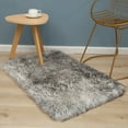 thumbnail image 4 of Rosnek Soft Fluffy Faux Sheepskin Fur Area Rugs, Rectangle Faux Fur Carpet for Living Room Bedroom Dining Room Floor Carpet, 4 of 4